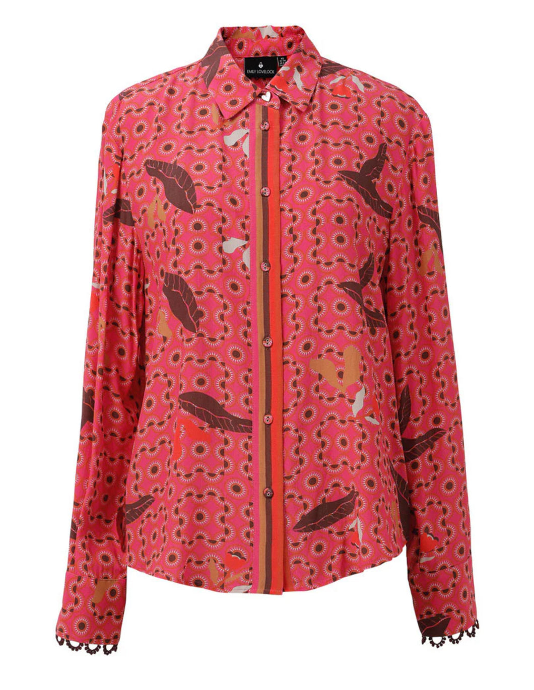 Emily Kiki Tanisha Beetroot Blouse