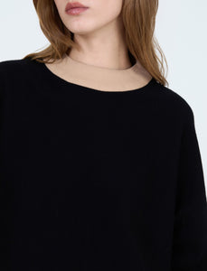 Skatie Black Camel Batwing Sweatshirt