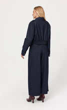 Load image into Gallery viewer, Feria Navy Wide Leg Trouser

