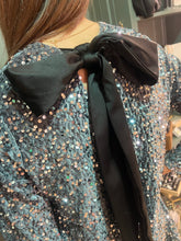 Load image into Gallery viewer, Amelia Silver Sequin Dress
