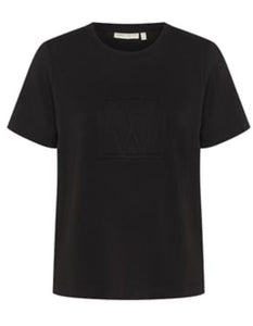 InWear VincentIW Logo T Shirt Black
