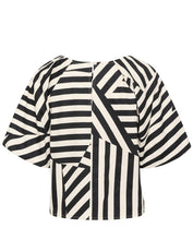 Load image into Gallery viewer, Part Two EstermarinePW Blouse Deconstructed Stripes
