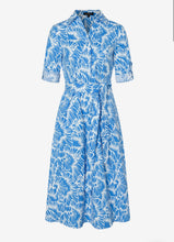 Load image into Gallery viewer, More and More Blue Print Dress
