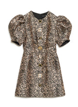 Load image into Gallery viewer, SJ Charmed Jacquard Mini Dress
