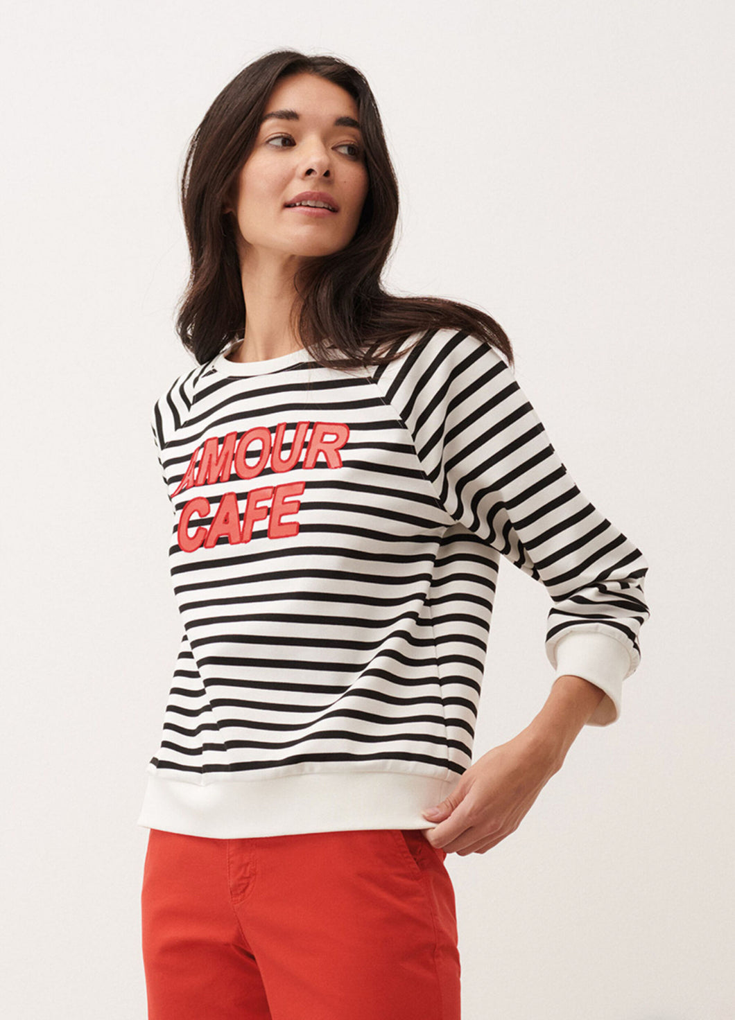 More and More Stripe Sweater
