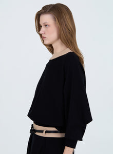 Skatie Black Camel Batwing Sweatshirt