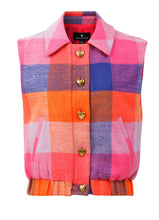 Load image into Gallery viewer, Emily Lovelock Kim Gilet Crimson
