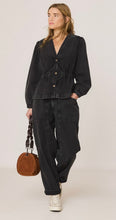 Load image into Gallery viewer, Nina Washed Black Trousers
