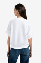 Load image into Gallery viewer, Yasmine White Ribbed Top

