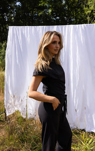 Aimee Black Top