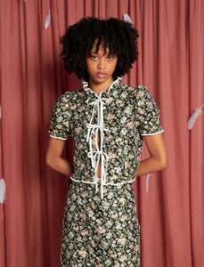 SJ Graces Jacquard Top