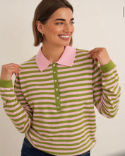 Load image into Gallery viewer, Laura Stripe Knit Pink/Green
