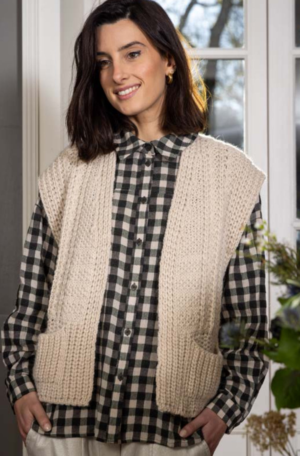 Mary Knitted Waistcoat
