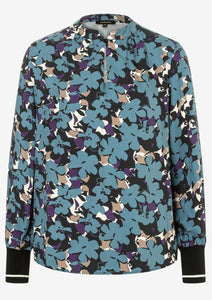 More and more Flower Blouse