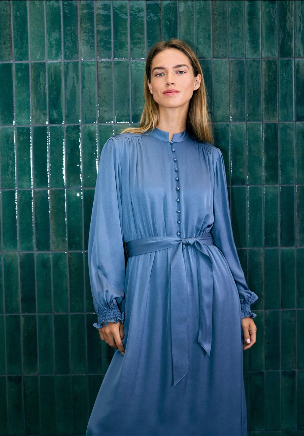 More and more Satin Dress