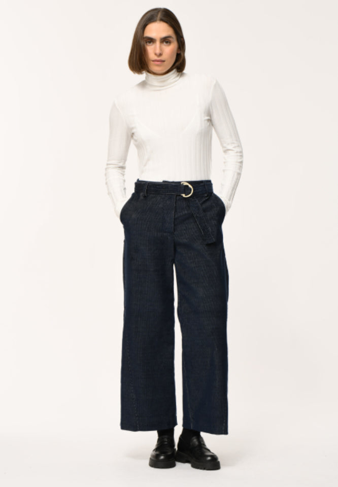 Faye Emea Navy Cord Trousers