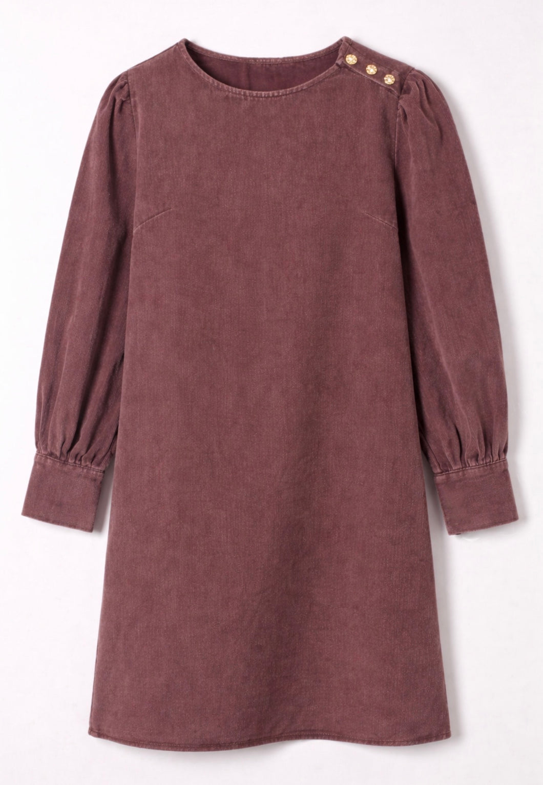Amelia Chocolate Denim Dress – Saretta Boutique 1