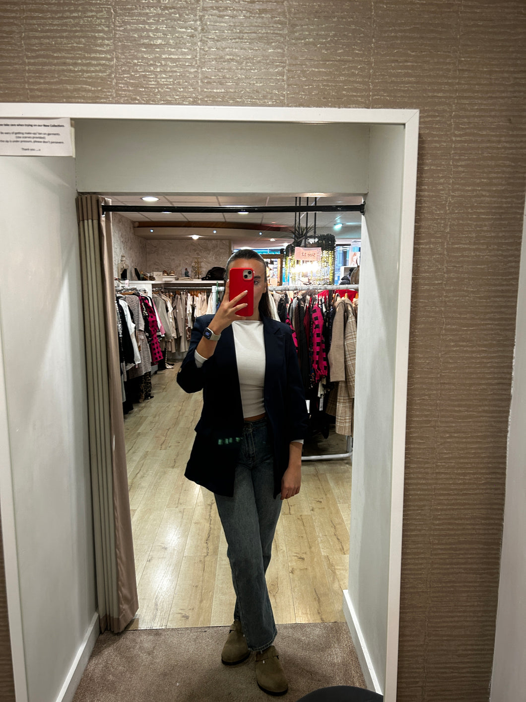 Chloe Navy Blazer
