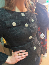 Load image into Gallery viewer, Lauren Black Tweed Jacket
