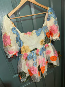 SJ Dream floral blouse OT4