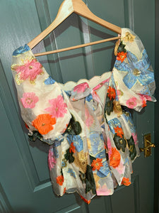 SJ Dream floral blouse OT4
