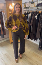 Load image into Gallery viewer, Nina Chocolate Wide Leg Jean
