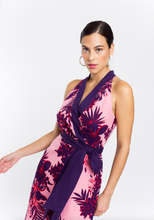 Load image into Gallery viewer, Alicia Print Wrap Dress
