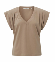 Load image into Gallery viewer, YASMINE V NECK TEE
