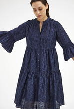 Load image into Gallery viewer, Gina Navy Dress
