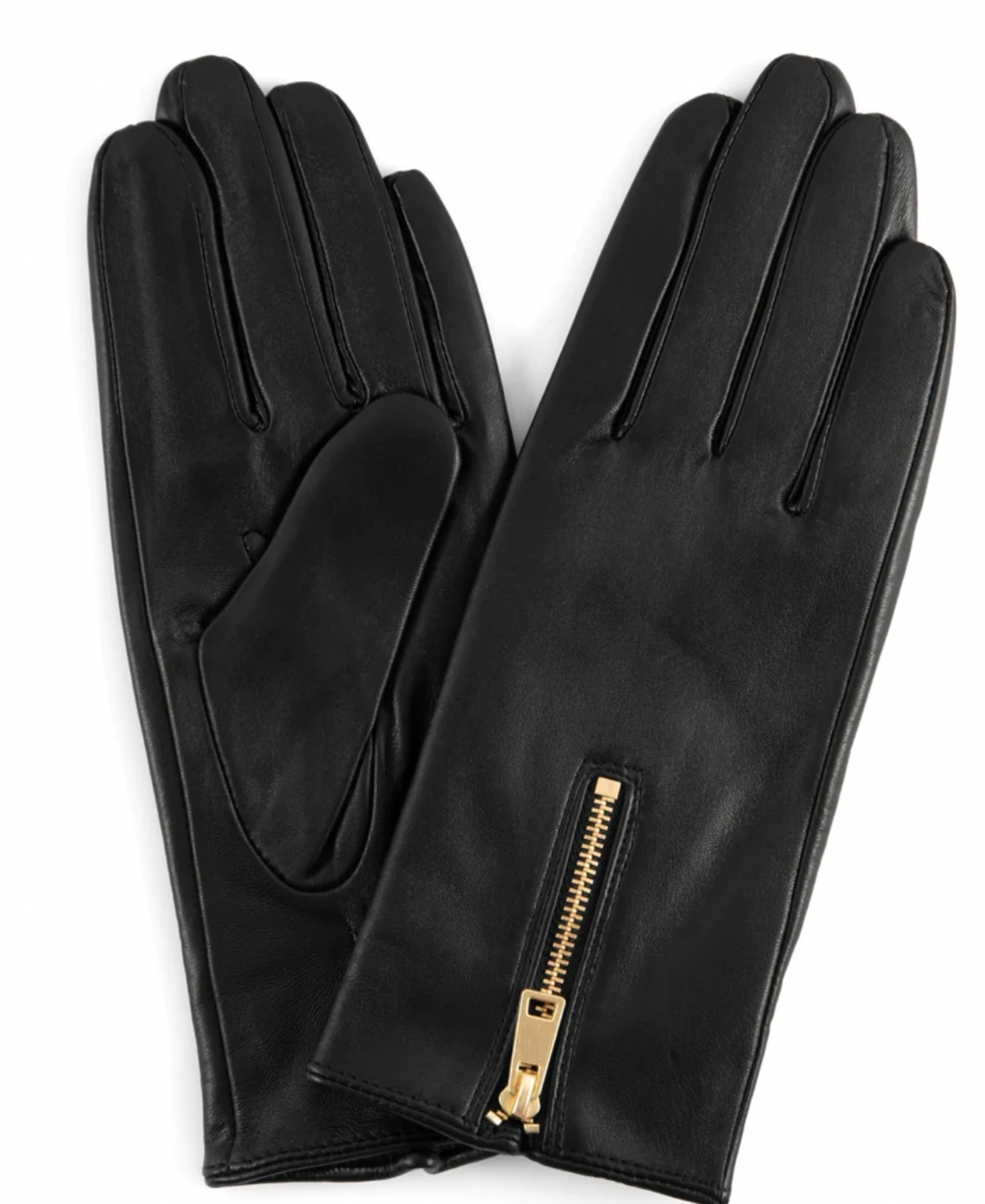 Depeche Gold Zip Gloves