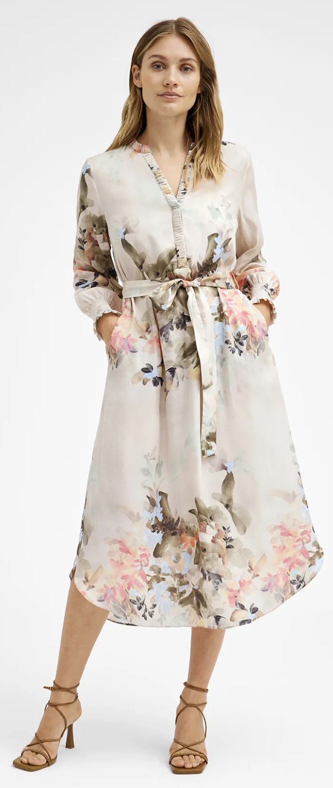 Grace floral print dress