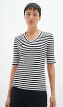 Load image into Gallery viewer, Inwear DagnaIW Striped V T-Shirt
