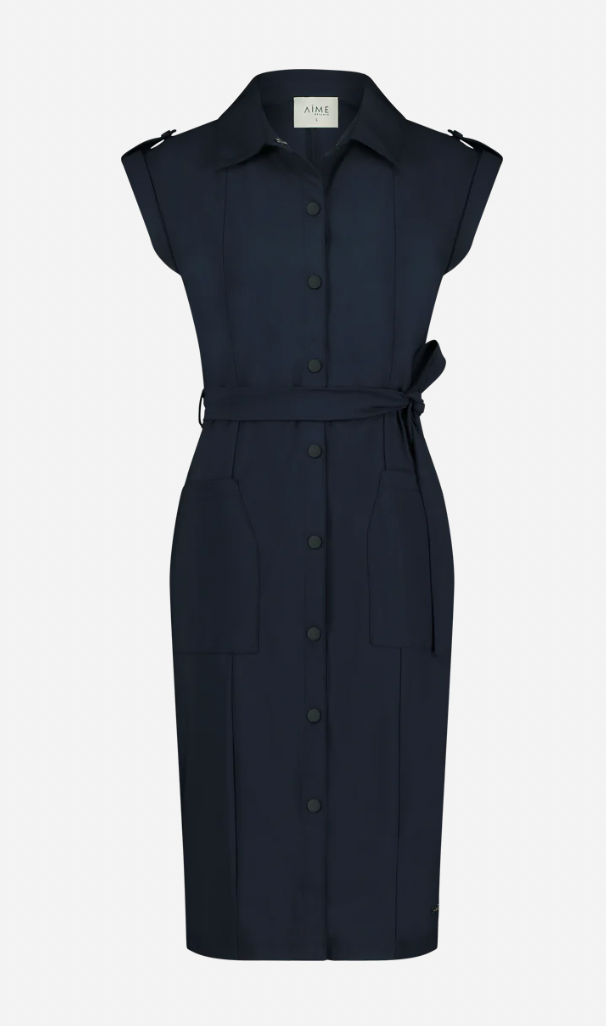Aimee Rosie Navy Dress