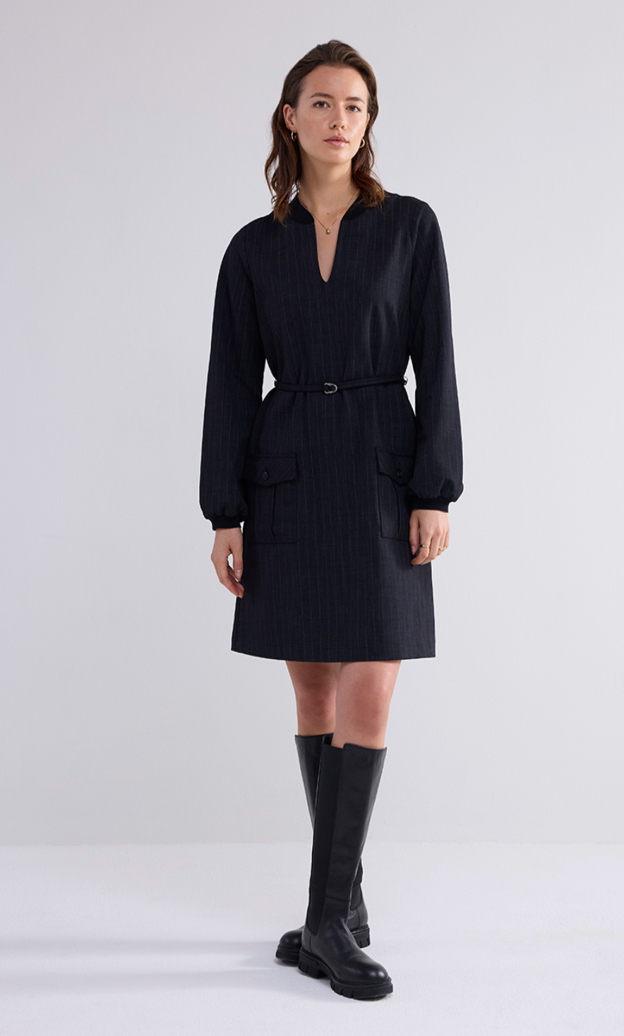 Summum Vintage Striped Dress