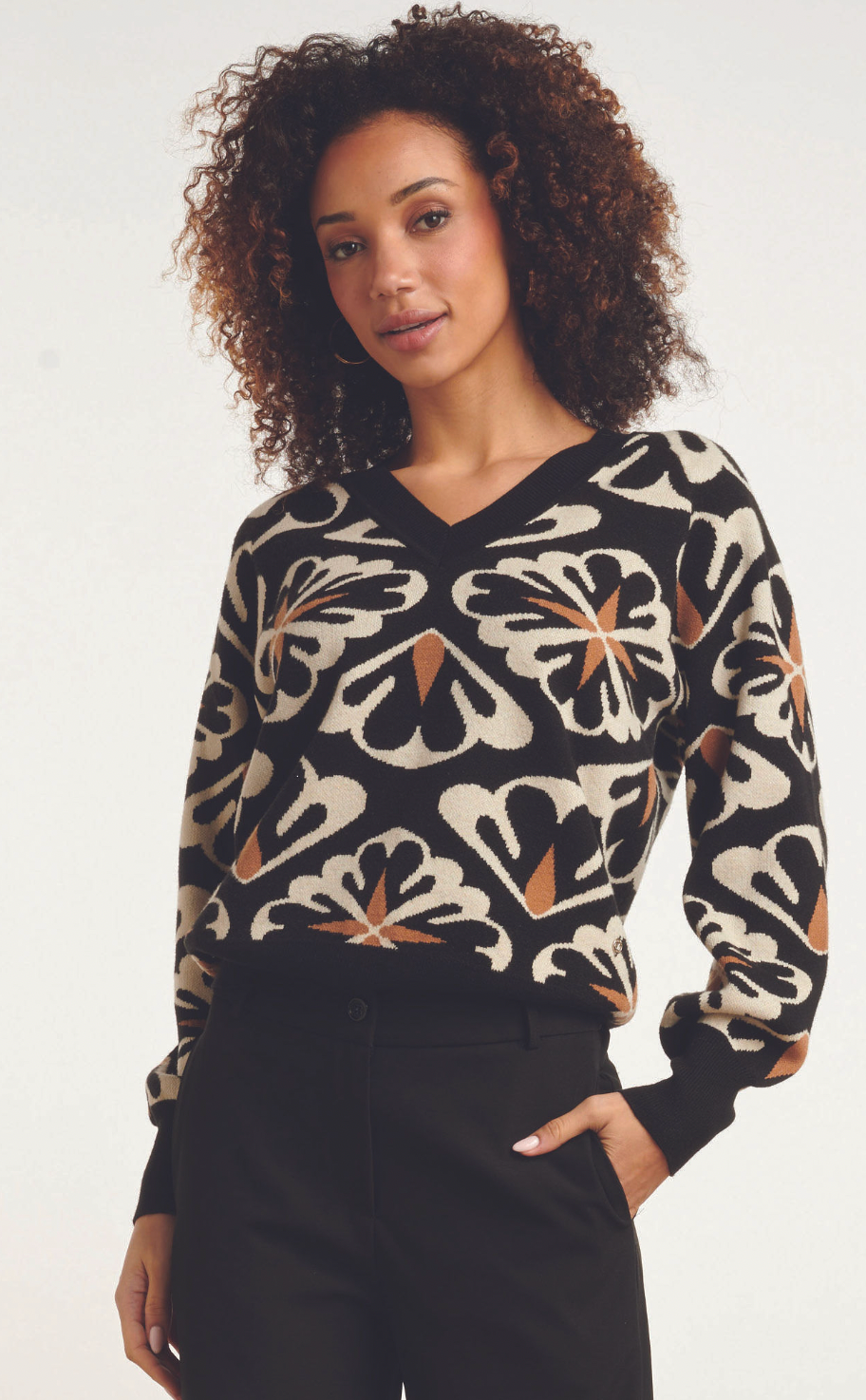 Sophia Print Knit (24777)