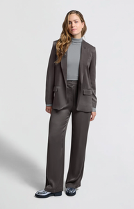 Yasmin Wide-Leg Satin Trouser