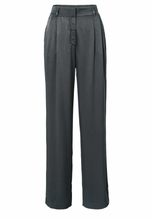Load image into Gallery viewer, Yasmin Wide-Leg Satin Trouser
