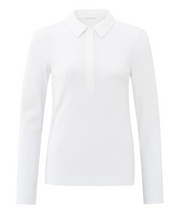 Load image into Gallery viewer, Yasmine Fine Ribbed Polo
