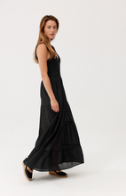 Load image into Gallery viewer, Feria Black Holiday Dress
