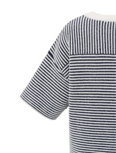 Load image into Gallery viewer, Yasmine Stripe Fluffy Sweater
