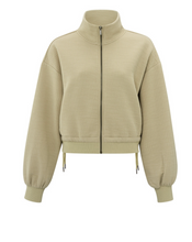 Load image into Gallery viewer, Yasmine Ribbed Jersey Cardigan
