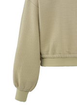 Load image into Gallery viewer, Yasmine Ribbed Jersey Cardigan
