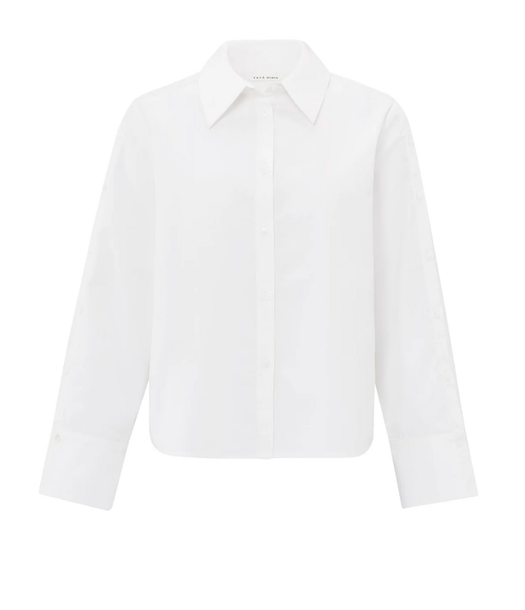 Yasmine Blouse with Button Detail