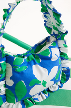 Load image into Gallery viewer, Clara Floral Bag Blue
