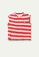 Load image into Gallery viewer, Clara Stripe Tee Sleeveless
