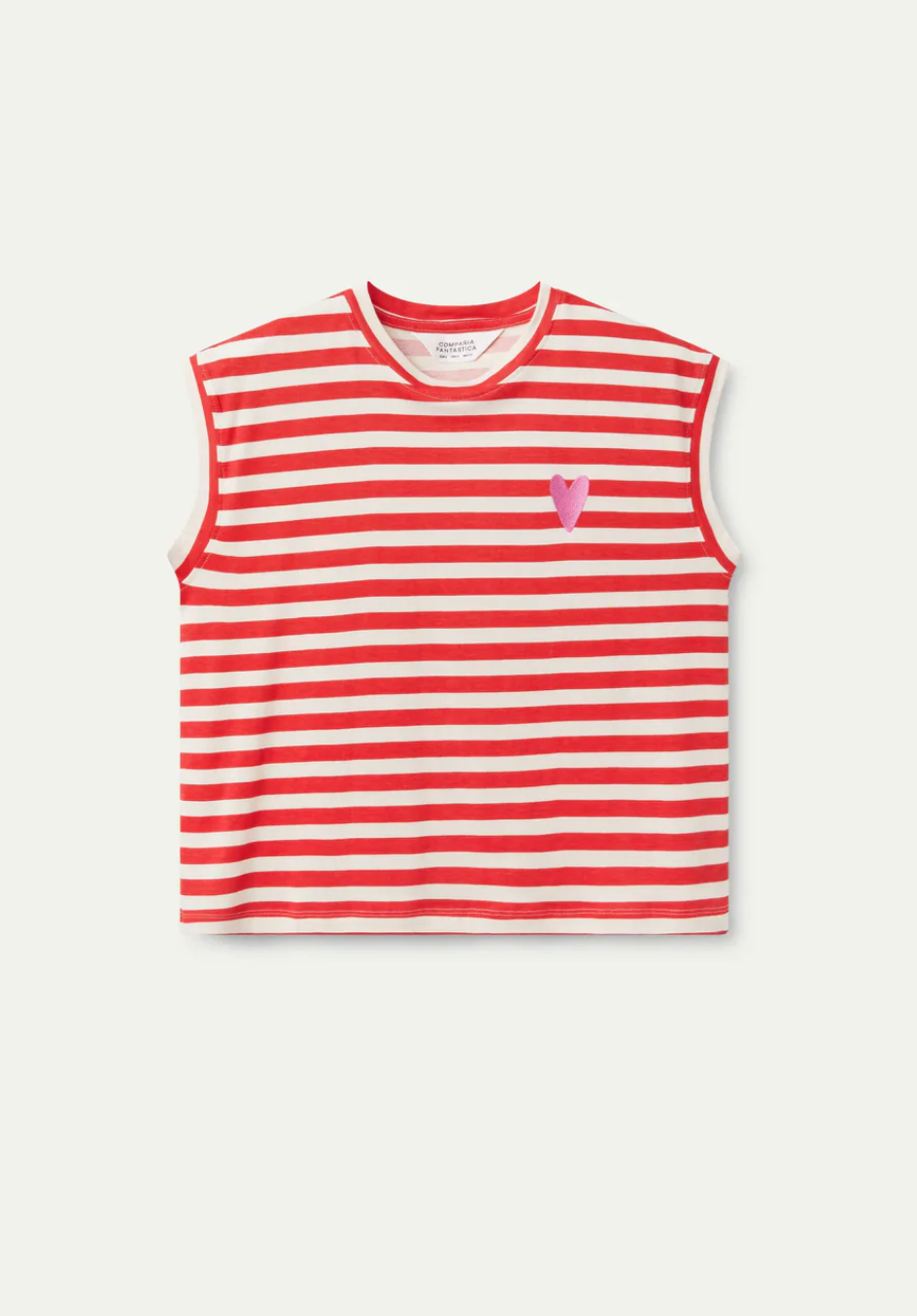 Clara Stripe Tee Sleeveless