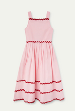 Load image into Gallery viewer, Clara Pink RicRac Dress
