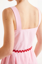 Load image into Gallery viewer, Clara Pink RicRac Dress
