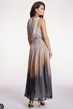 Load image into Gallery viewer, Allegra Halter Neck Gradient Dress
