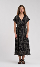Load image into Gallery viewer, Faye Black Stitch Dress
